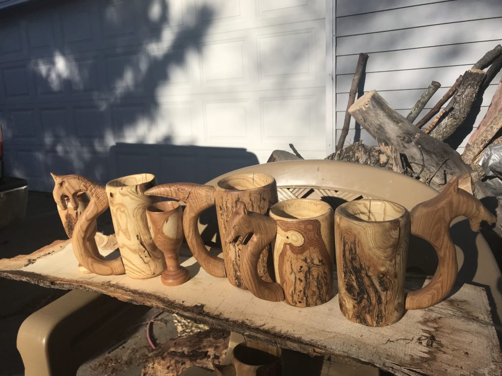 Wooden Mugs